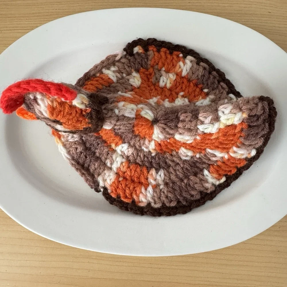 Vtg Chicken Shaped Potholders Set o2 Cottagecore Farmhouse Kitchen Handmade‎ New